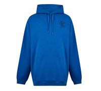 Castore Rangers Hoodie Mens L Lapis Blue