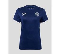 Castore Rangers Matchday Short sleeve T-Shirt Womens S Navy
