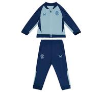 Castore Rangers Pro Player Junior Training Tracksuit 2024/2025 Size: 5-6 years, Colour: Blue