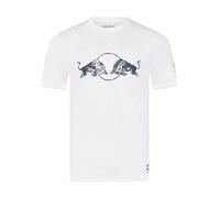Castore Red Bull Racing F1 Graphic Bull T-Shirt, White, L