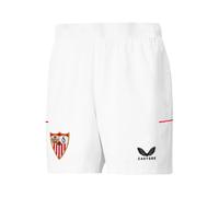 Castore Sevilla FC Home Junior Short 2022/2023 Colour: White, Size: Youth Medium