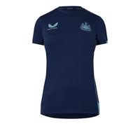 Castore Womens NUFC Trvl Short Sleeve T-Shirt Blue Depths/Norse Blue S