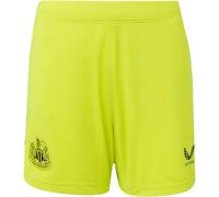 Castore Womens NUFCHGKShort Ld99 in AcidLime/Caviar - Green - Size 10 UK
