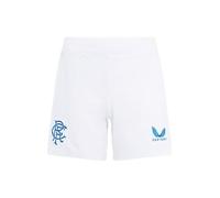 Castore Womens Rangers Home Shorts 2024 2025 Bottoms White/Blue M