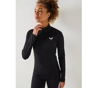 Castore Cfe41039 Half Zip Long Sleeve T-shirt Black XS Woman