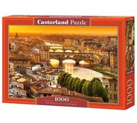 Castorland 1000 Piece Jigsaw Puzzle, Bridges of Florence, Arno, Tusc (US IMPORT)