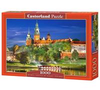 CASTORLAND 1000 Piece Jigsaw puzzle, Wawel Castle by Night, Poland, (US IMPORT)