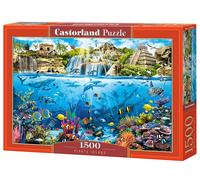 Castorland 1500 Piece Jigsaw Puzzles, Pirate Island, Ocean and Coral (US IMPORT)
