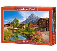 CASTORLAND 500 Piece Jigsaw Puzzle, Kandersteg, Switzerland, Alps Pu (US IMPORT)
