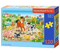 Castorland B-13197 On The Farm Classic Jigsaw Puzzle (120-Piece)