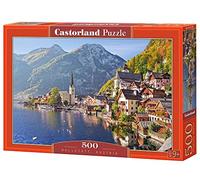 Castorland B-52189 Hobby Panoramic Hallstatt, Austria Jigsaw Puzzle, 500 Pieces Set, Multi