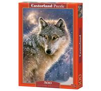Castorland Jigsaw Puzzle Lone Wolf – 500-piece Premium Panoramic