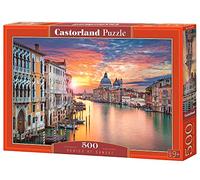 Castorland B-52479 "Venice at Sunset" Premium Jigsaw Puzzle (500-Piece)