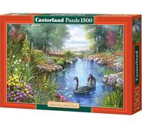 Jigsaw Puzzle - 1500 Pieces - Andres Orpinas : Black Swans