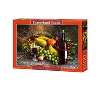 Castorland C-104604-2 Fruit and Wine-1000 Pieces Puzzle, Multi-Coloured