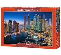 Castorland C-151813-2 Hobby Panoramic Skyscrapers of Dubai Jigsaw Puzzle, 1500 Pieces Set, Multicolour
