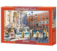 Castorland C-300389 Hobby Panoramic The Trevi Fountain Jigsaw Puzzle, 3000 Pieces Set, Multi