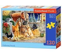 Castorland Classic Gathering Friends Jigsaw Puzzle, 120 Pieces Set