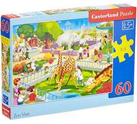 Castorland Classic Zoo Visit Jigsaw Puzzle, 60 Pieces Set