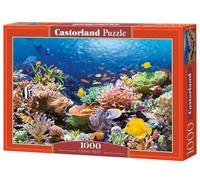 Castorland CSC101511 Hobby Panoramic Coral Reef Fishes Jigsaw Puzzle, 1000 Pieces Set, Multicolour