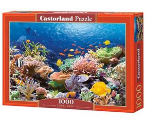 Castorland CSC101511 Hobby Panoramic Coral Reef Fishes Jigsaw Puzzle, 1000 Pieces Set, Multicolour