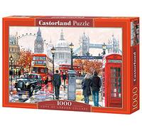Castorland CSC103140 Hobby Panoramic London Collage Jigsaw Puzzle, 1000 Pieces Set, Multicoloured