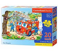 Castorland Fire Brigade Premium Maxi Jigsaw (20-Piece)