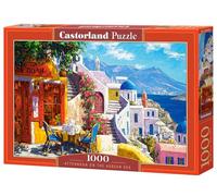 Castorland Hobby Panoramic Afternoon On The Aegean Sea Jigsaw Puzzle, 1000 Pieces Set