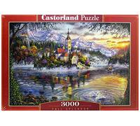 Castorland Hobby Panoramic Fall Splendor Jigsaw Puzzle, 3000 Pieces Set