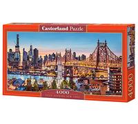 Castorland Jigsaw Puzzle CSC400256 – Good Evening New York – 4000 pcs – Panoramic