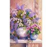 Castorland Hobby Panoramic Lilac Flowers Jigsaw Puzzle, 1500 Pieces Set