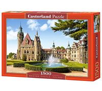 Castorland Hobby Panoramic Moszna Castle, Poland Jigsaw Puzzle, 1500 Pieces Set