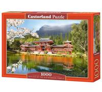 Castorland Hobby Panoramic Replica of The Old Byodion Temple Jigsaw Puzzle, 1000 Pieces Set