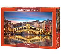 Castorland Hobby Panoramic Rialto By Night Jigsaw Puzzle, 1000 Pieces Set