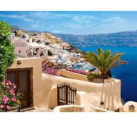 Castorland Hobby Panoramic Santorini, Greece Jigsaw Puzzle, 2000 Pieces Set