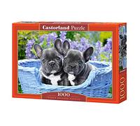 Castorland Jigsaw 1000 pc - French Bulldog Puppies