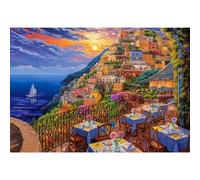 Castorland Jigsaw Puzzle 1500 Pieces: Romantic Positano Evening