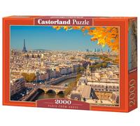 Castorland Puzzle 2000 pieces: Paris vu du Ciel