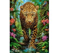 Castorland puzzle Leopard in the wilderness - 2000 pieces jigsaw puzzle
