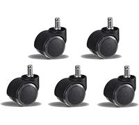 Castors Castors For Furniture Furniture Wheels for Moving 5pcs Universal 50mm Office Chair Swivel Casters Furniture Wheel Castor Nylon P