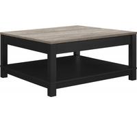 Castro Coffee Table in Weathered Oak and Black - 5047196PCOMUK