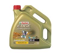 Castrol 05013937 Edge Turbo Diesel 5W-40 Titanium FST Engine Oil 4 Litres