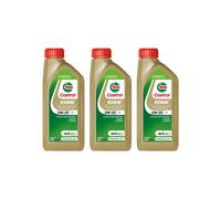 CASTROL 0W20 Engine Oil 3x 1L Synthetic Light Duty C5 C6 Gasoline SP ILSAC GF-6