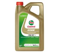 CASTROL 0W20 Engine Oil 5L Synthetic Light Duty C5 C6 API Gasoline SP ILSAC GF-6