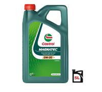 CASTROL 15F67A Engine Oil Magnatec 0W-30 5L 5 Litres ACEA C2 Fully Synthetic