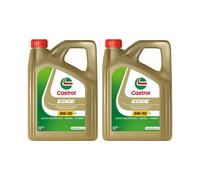 CASTROL 5W30 Engine Oil 2x 4L Synthetic ACEA Light Duty C3 API Gasoline SN Plus