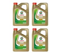 CASTROL 5W30 Engine Oil 4x 4L Synthetic ACEA Light Duty C3 API Gasoline SN Plus