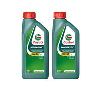 CASTROL 5W30 Engine Oil 5W30 2x 1L Synthetic A1/B1 A5/B5 Gasoline SN ILSAC GF-5