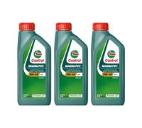 CASTROL 5W40 Engine Oil 3x 1L Synthetic Light Duty C3 Diesel CF Gasoline SN