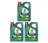 CASTROL 5W40 Engine Oil 3x 4L Synthetic Light Duty C3 Diesel CF Gasoline SN